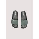 SKECHERS GREY HYPER BURST SOFT SLIDE D2 (PREMIUM-QUALITY)