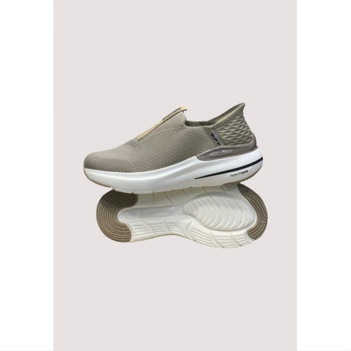 SKECHERS SLIP-INS MAX CUSHIONING KHAKI HYPER-BURST (PREMIUM-SHOES)