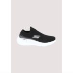 SKECHERS ULTRA GO RUN BLACK-WHITE (PREMIUM-SHOES)