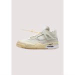 NIKE AIR JORDAN RETRO 4 TENIS OFF WHITE SAIL