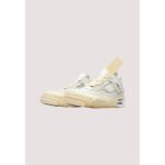 NIKE AIR JORDAN RETRO 4 TENIS OFF WHITE SAIL