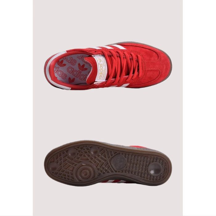 ADIDAS SPEZIAL HANDBALL RED WHITE STRIPE SHOES