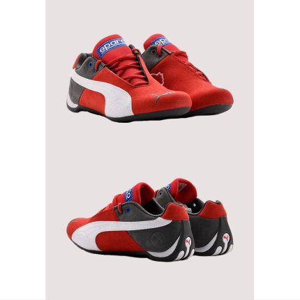PUMA FUTURE CAT OG SPARCO RED GREY/WHITE