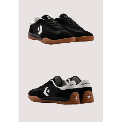 CONVERSE RUN STAR LOW TRAINER BLACK/WHITE