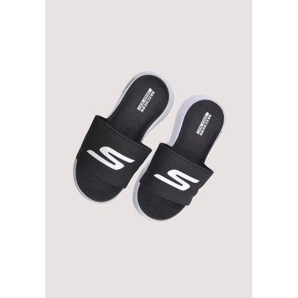 SKECHERS GO WALK S LOGO GOGA MAT BLACK