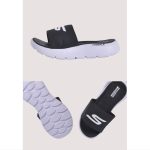 SKECHERS GO WALK S LOGO GOGA MAT BLACK