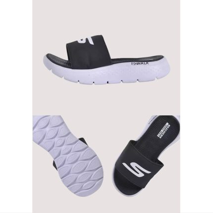 SKECHERS GO WALK S LOGO GOGA MAT BLACK