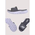 SKECHERS GO WALK S LOGO GOGA MAT GREY