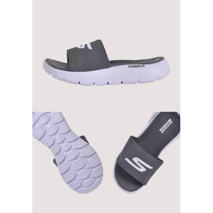 SKECHERS GO WALK S LOGO GOGA MAT GREY