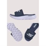 SKECHERS GO WALK S LOGO GOGA MAT NAVY