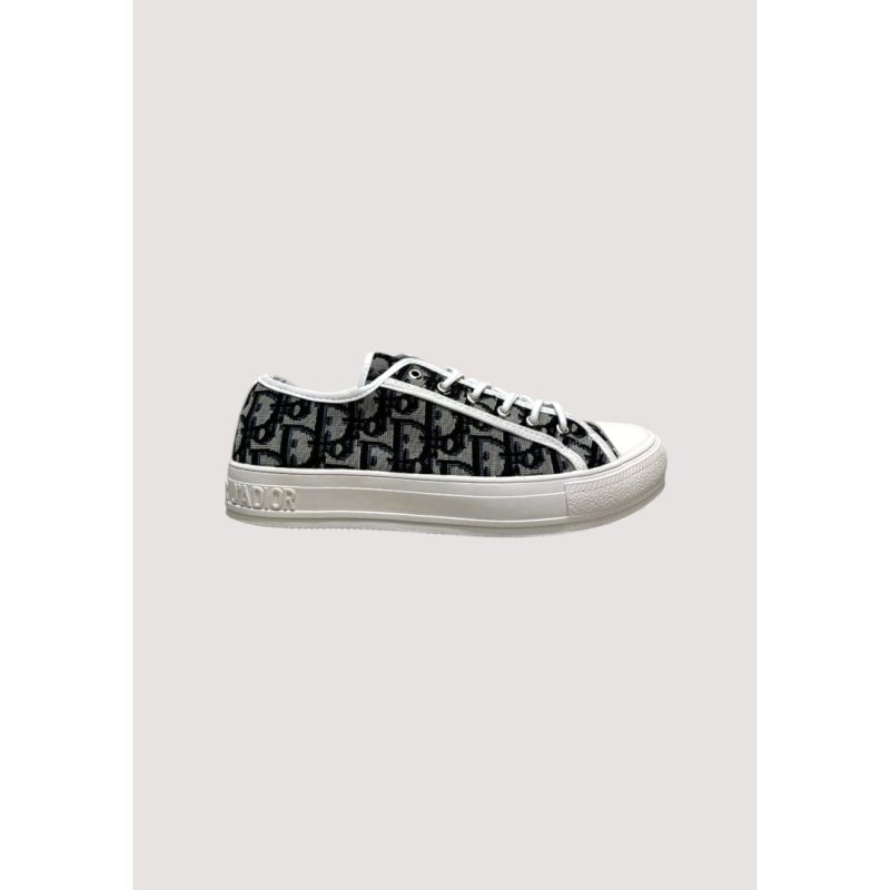 CHRISTIAN DIOR GREY WHITE LOW TOP