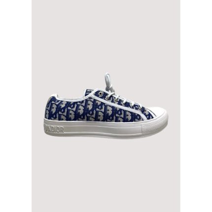 CHRISTIAN DIOR BLUE WHITE LOW TOP